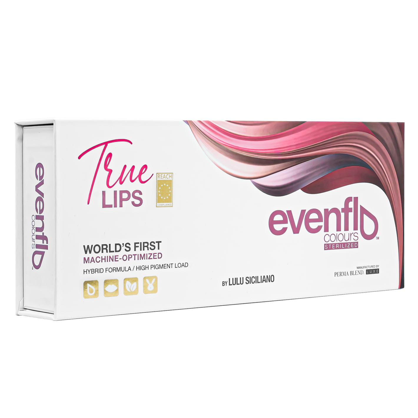 Perma Blend Luxe Evenflo PMU Ink - True Lips Set - Complete Set of 6x15ml