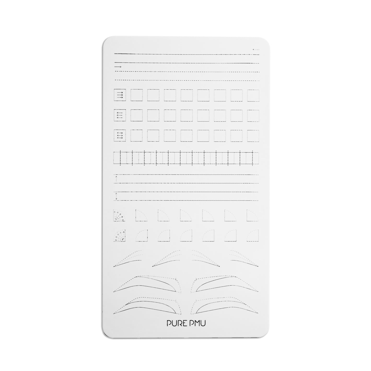 Practice Latex Ombre Brows