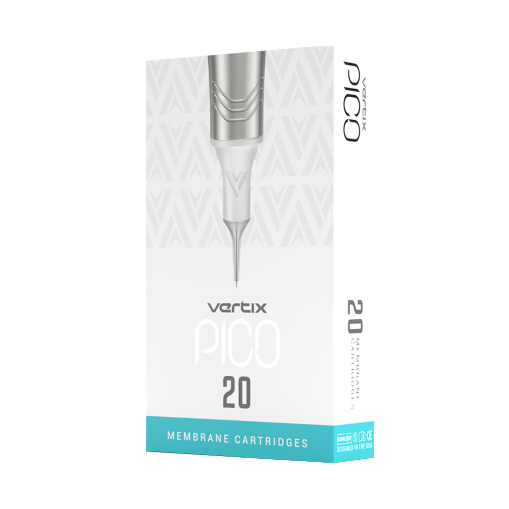 Vertix Pico Cartridges 3 Round Liner Needle - 20pcs