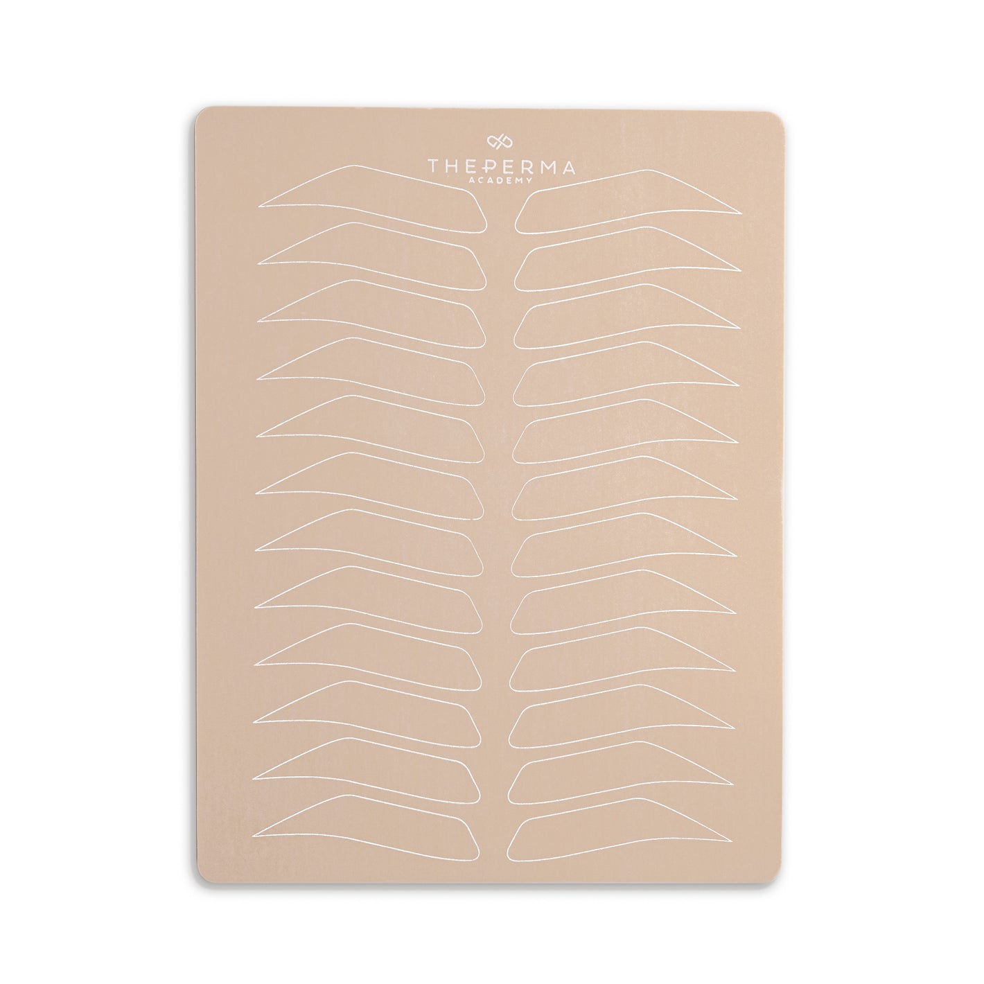 The Perma - PMU Practising Latex printed shape and outlines & inkless - 5pcs