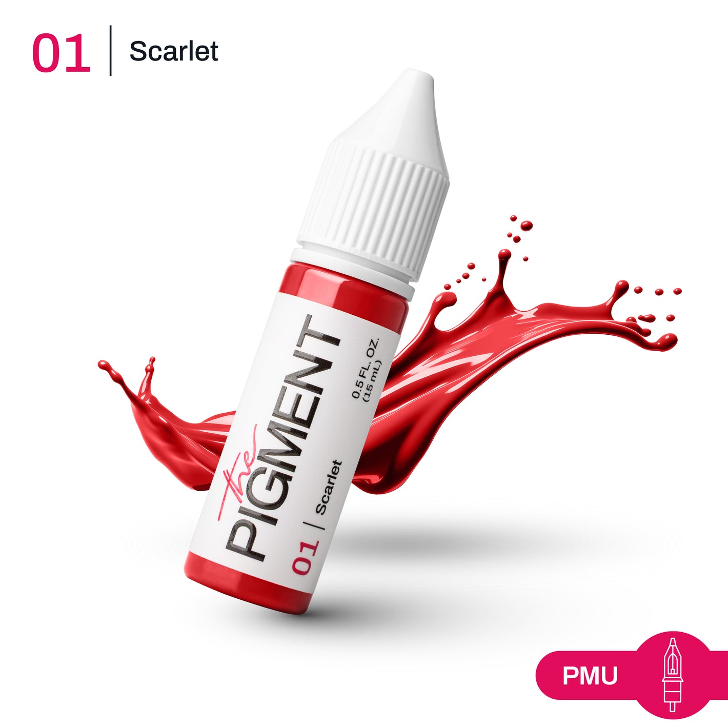 The Pigment - 01 Scarlet - 15ml