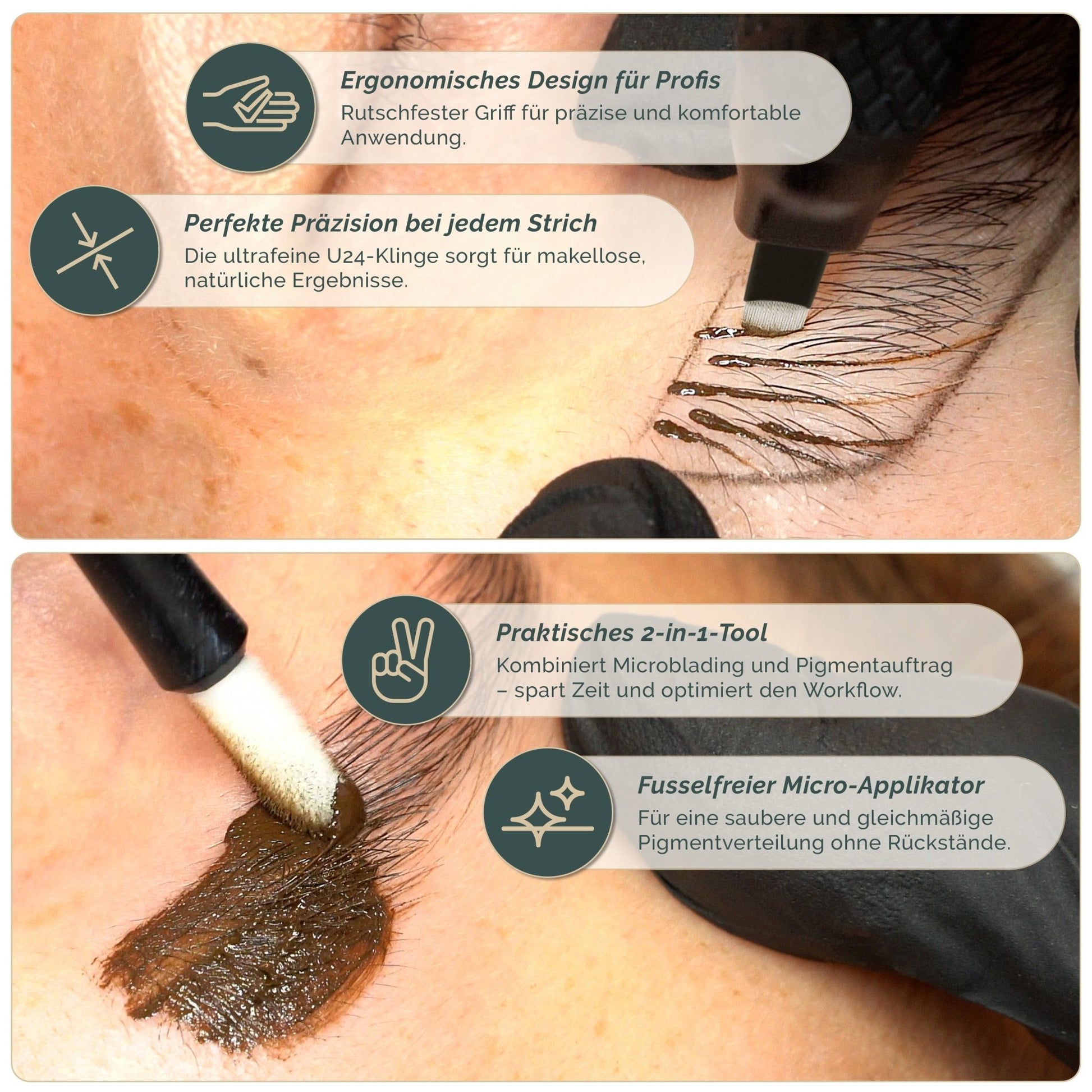 The Perma - Microblading Disposable Tools 10pcs - U24 0.16 - The Perma