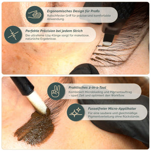 The Perma - Microblading Disposable Tools 10pcs - U24 0.16 - The Perma