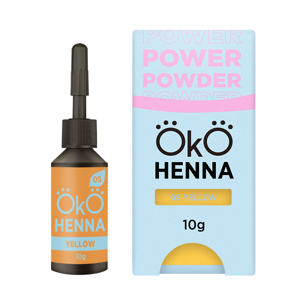 OKO Power Powder Henna – 05 Yellow 10 g