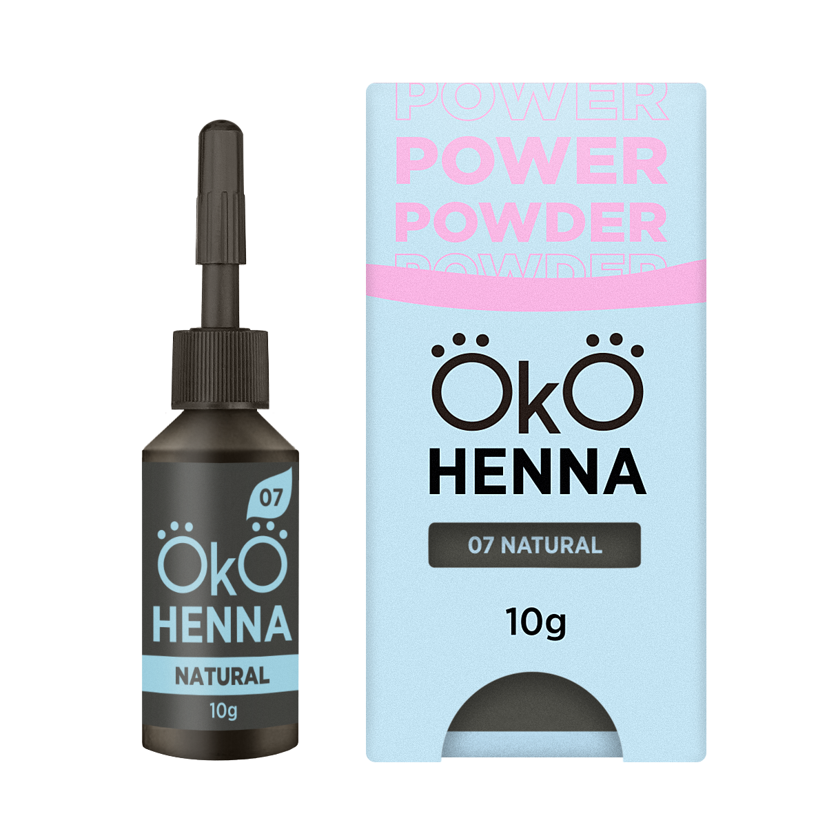 OKO Power Powder Henna – 07 Natural 10 g