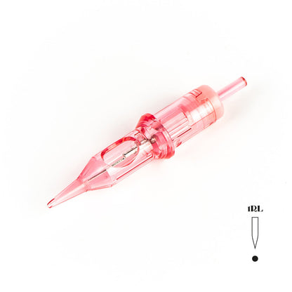 KWADRON PMU Optima 1 Round Liner Long Taper PMU cartridge, single needle module