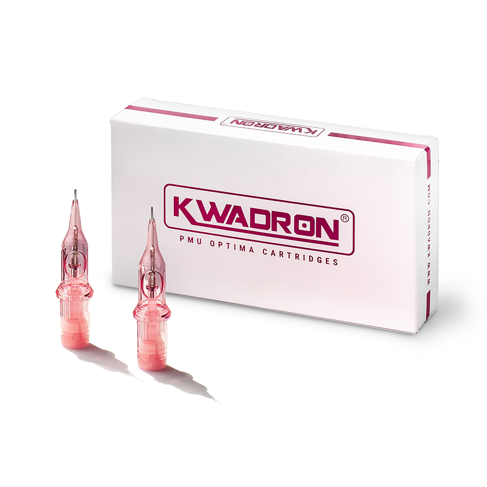 KWADRON® PMU Optima Cartridges 1 Round Liner / Long Taper - 20pcs