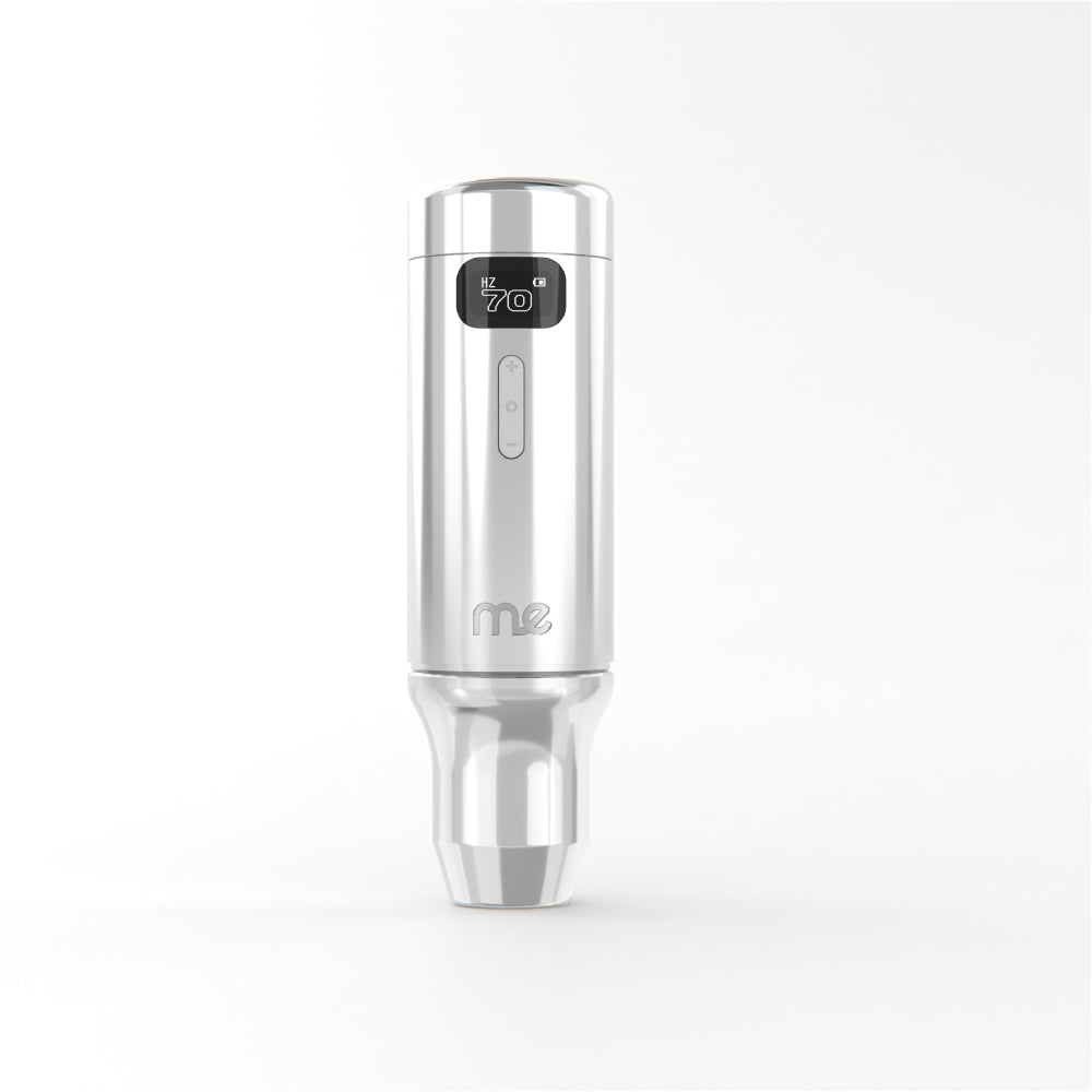 Wireless permanent makeup machine ME - Silver Gloss