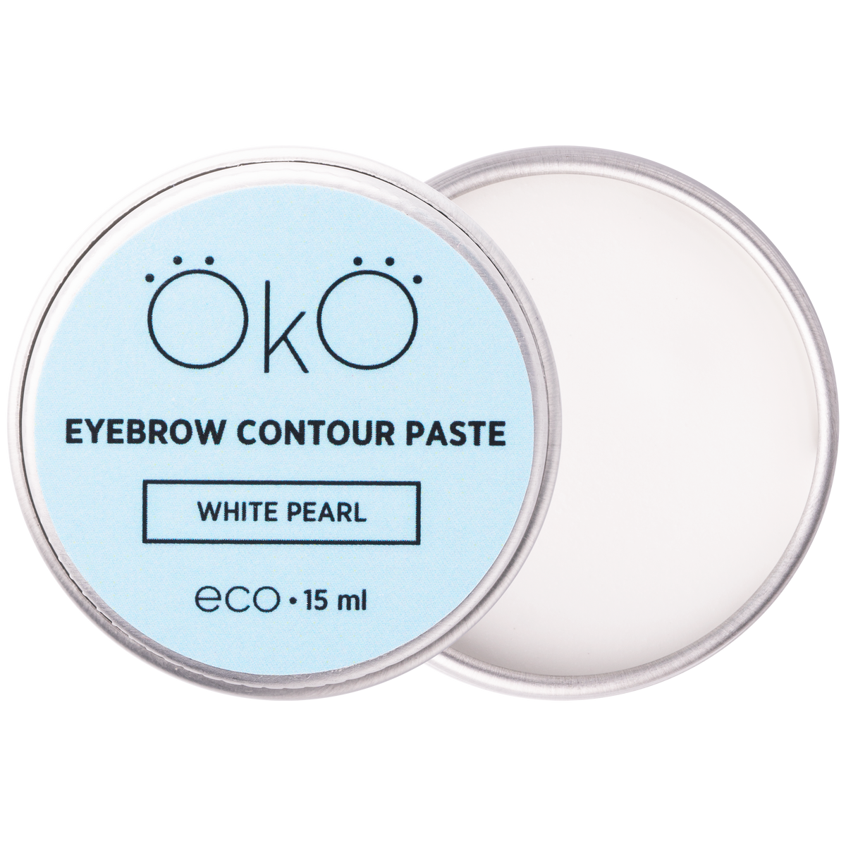OKO Eyebrow Contour Paste White Pearl, 15 ml