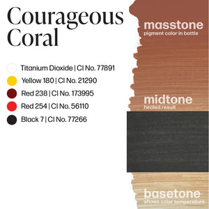 Perma Blend Luxe PMU Ink - Courageous Coral 15ml