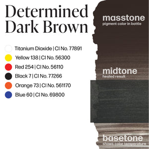 Perma Blend Luxe PMU Ink - Determined Dark Brown 15ml