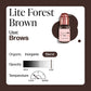 Perma Blend Luxe Lite PMU Ink - Lite Forest Brown 15ml