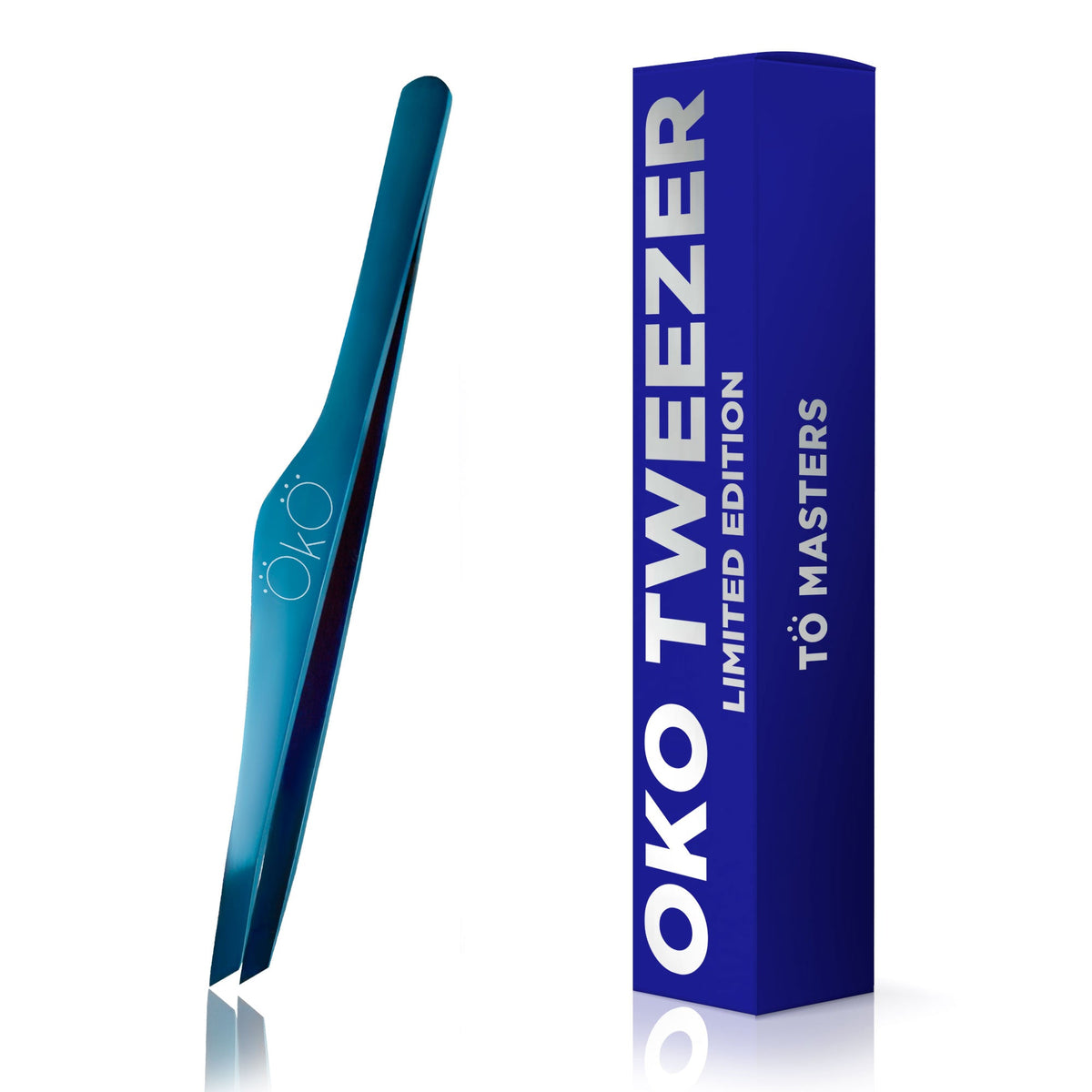 OKO Tweezer 04 Blue Magic, Beveled Premium