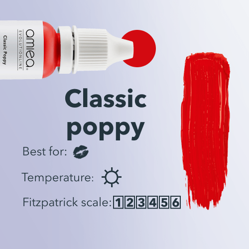 Amiea Evolutionline - Classic Poppy 10ml - The Perma