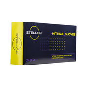 Box of 100 Stellar Nitrile Black Gloves - The Perma