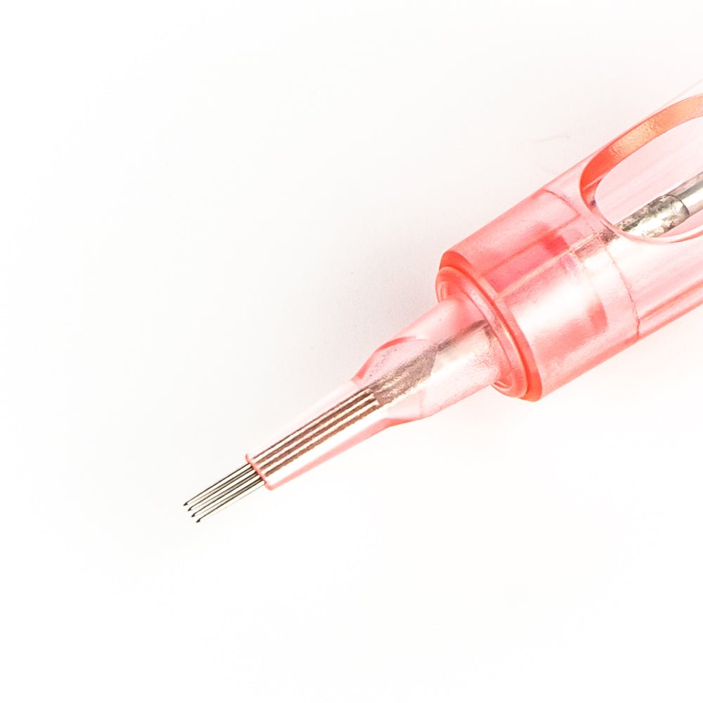 KWADRON® PMU Optima Cartridges 0.35mm 4 Flat / Point Taper - 20pcs - The Perma