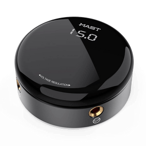 Mast Circle Tattoo Power Supply OLED Simple Power for Tattoo Machines - The Perma