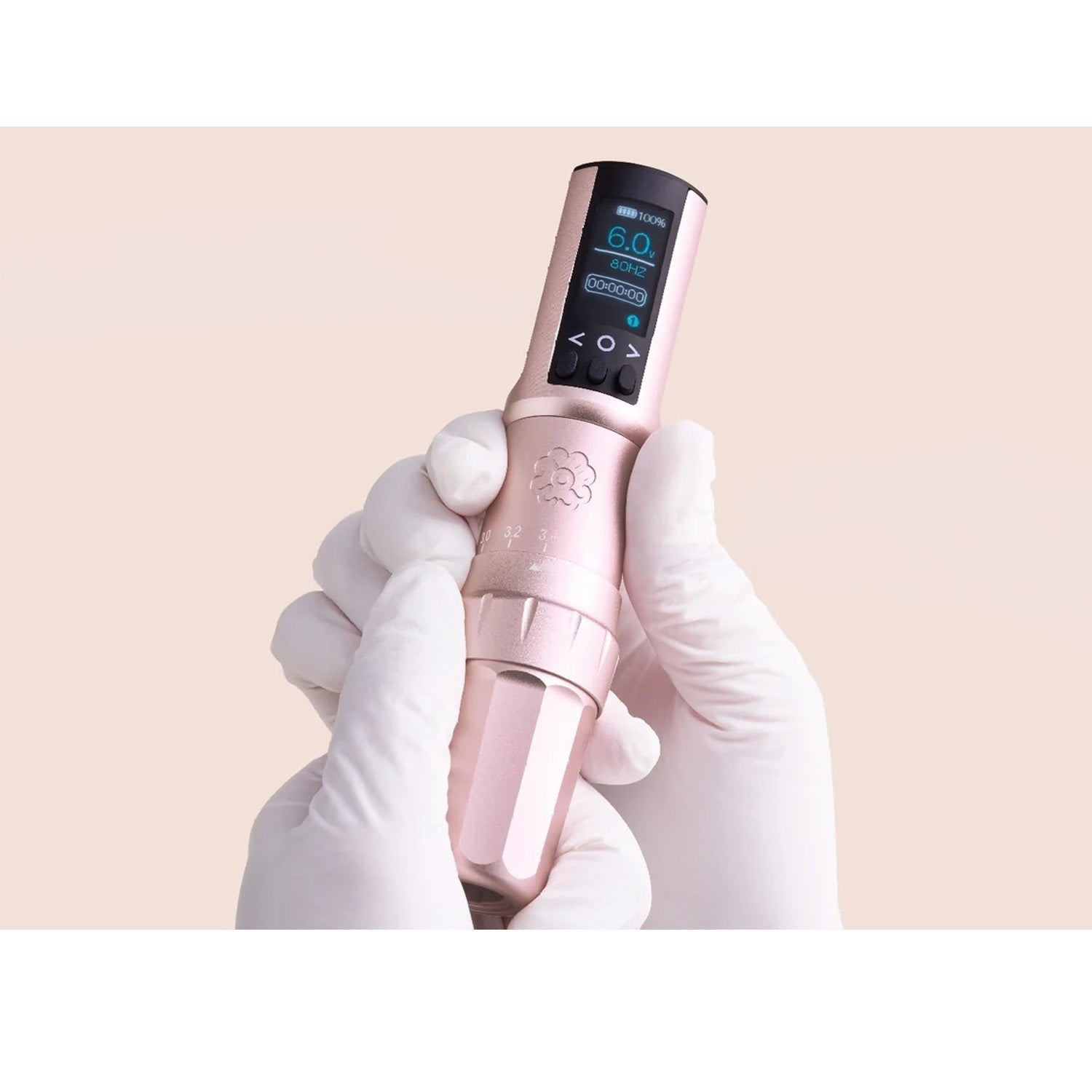 Microbeau E.L.B Adjustable Stroke PMU Machine – Blush Pink - The Perma