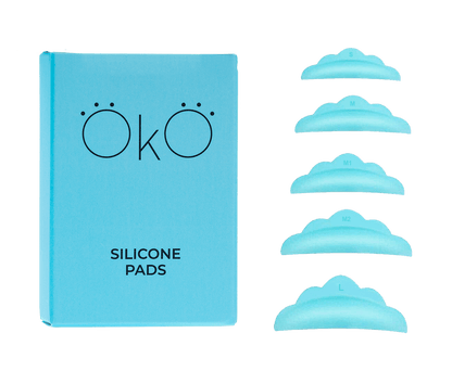 OKO Silicone Pads Full Set 5 (S, M, M1, M2, L) - The Perma
