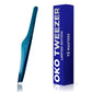 OKO Tweezer 04 Blue Magic, Beveled Premium - The Perma