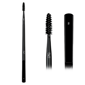 Double Ended Brow Brush & Spoolie OKO #10, Black Edition