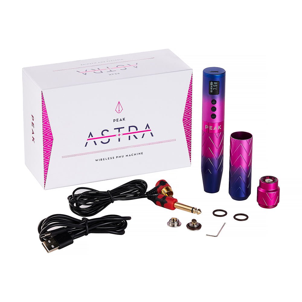 Peak Astra - Wireless Pen PMU Machine with Adjustable Stroke - The Perma