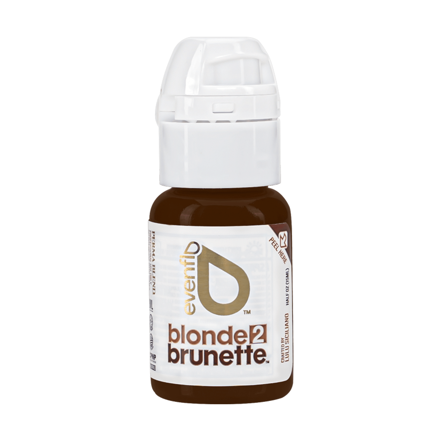 Perma Blend Luxe Evenflo PMU Ink - Blonde 2 Brunette Set 4x15ml - The Perma