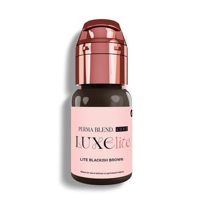 Perma Blend Luxe Lite PMU Ink - Lite Blackish Brown 15ml - The Perma