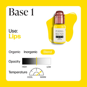 Perma Blend Luxe PMU Ink - Base 1 15ml - The Perma