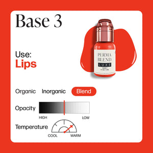 Perma Blend Luxe PMU Ink - Base 3 15ml - The Perma