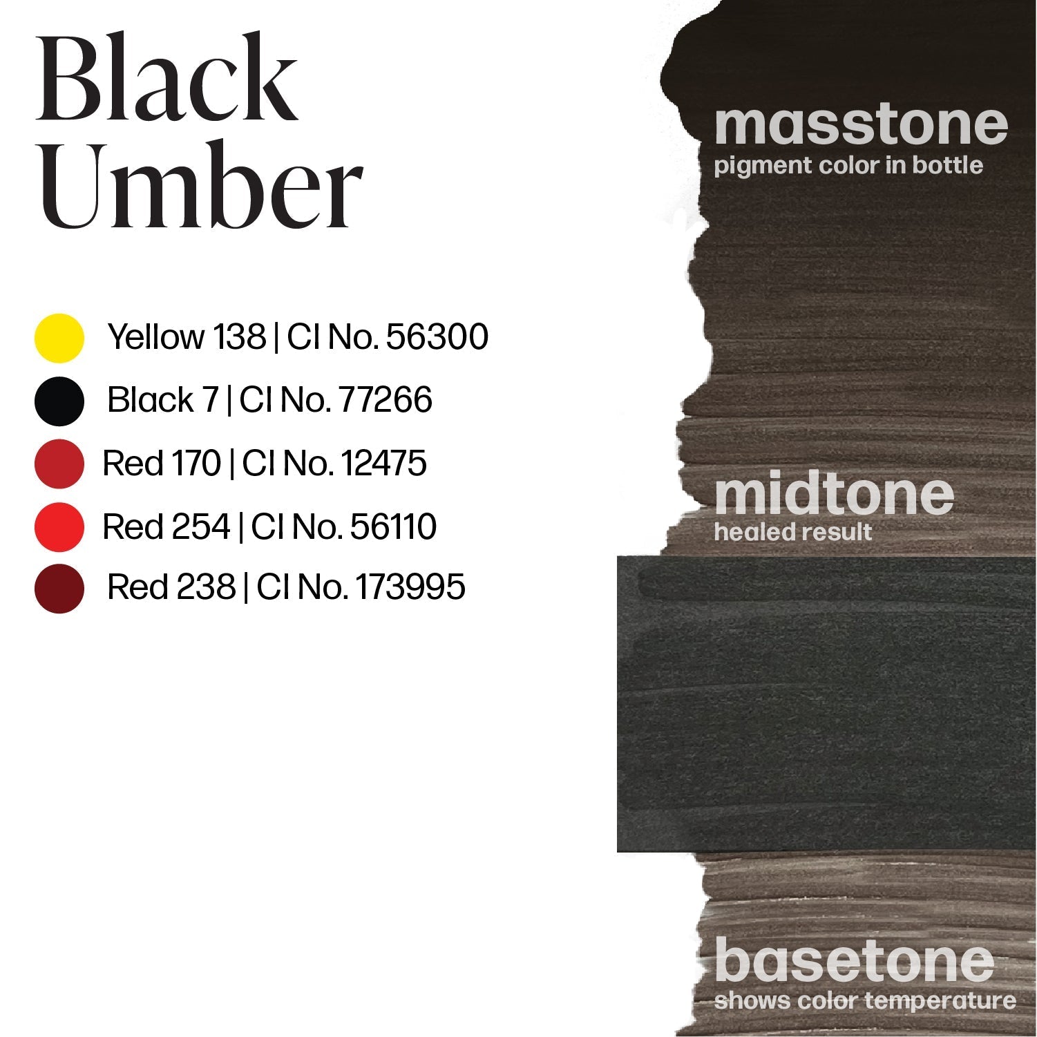 Perma Blend Luxe PMU Ink - Black Umber 15ml - The Perma