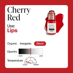 Perma Blend Luxe PMU Ink - Cherry Red 15ml - The Perma