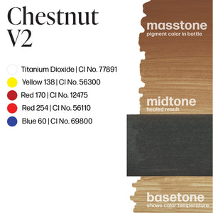 Perma Blend Luxe PMU Ink - Chestnut v2 15ml - The Perma
