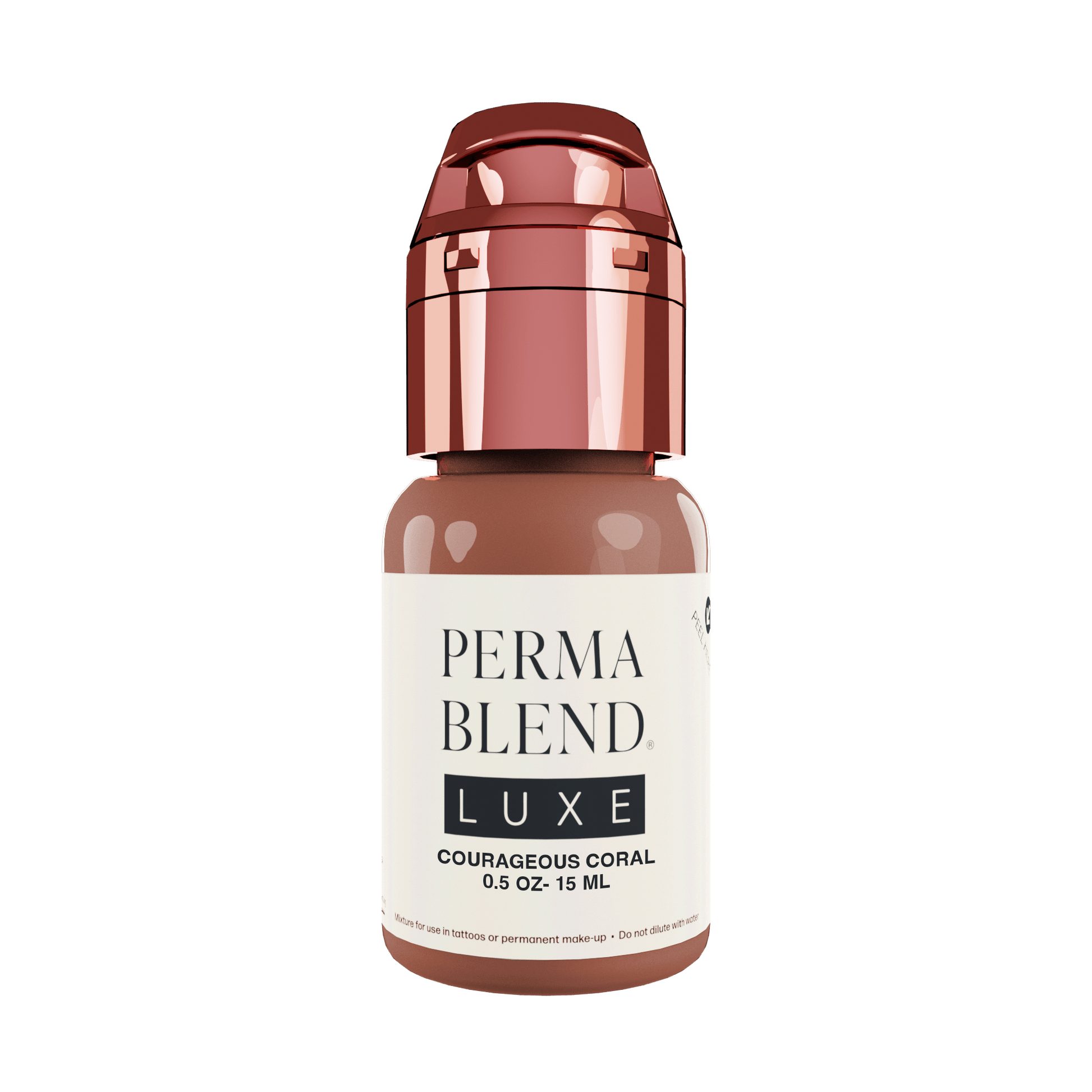 Perma Blend Luxe PMU Ink - Courageous Coral 15ml - The Perma