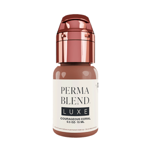 Perma Blend Luxe PMU Ink - Courageous Coral 15ml - The Perma