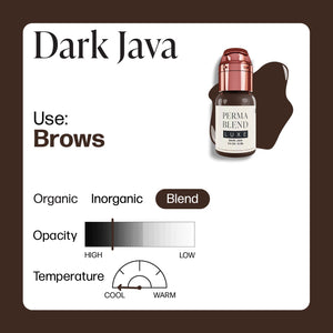 Perma Blend Luxe PMU Ink - Dark Java 15ml - The Perma