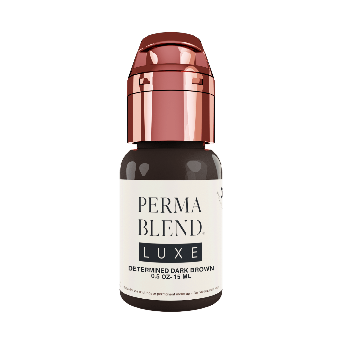 Perma Blend Luxe PMU Ink - Determined Dark Brown 15ml - The Perma
