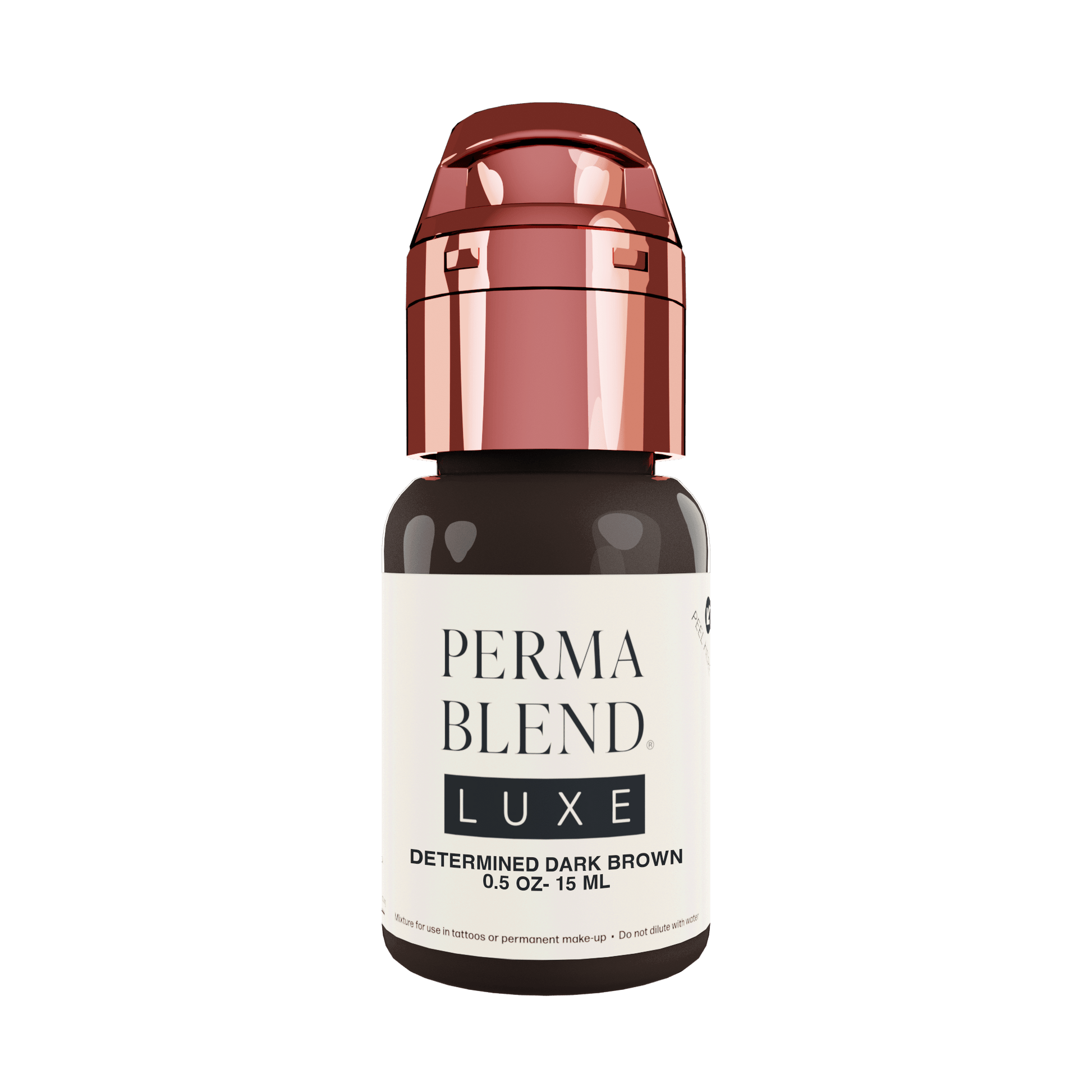 Perma Blend Luxe PMU Ink - Determined Dark Brown 15ml - The Perma