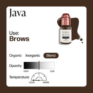 Perma Blend Luxe PMU Ink - Java 15ml - The Perma