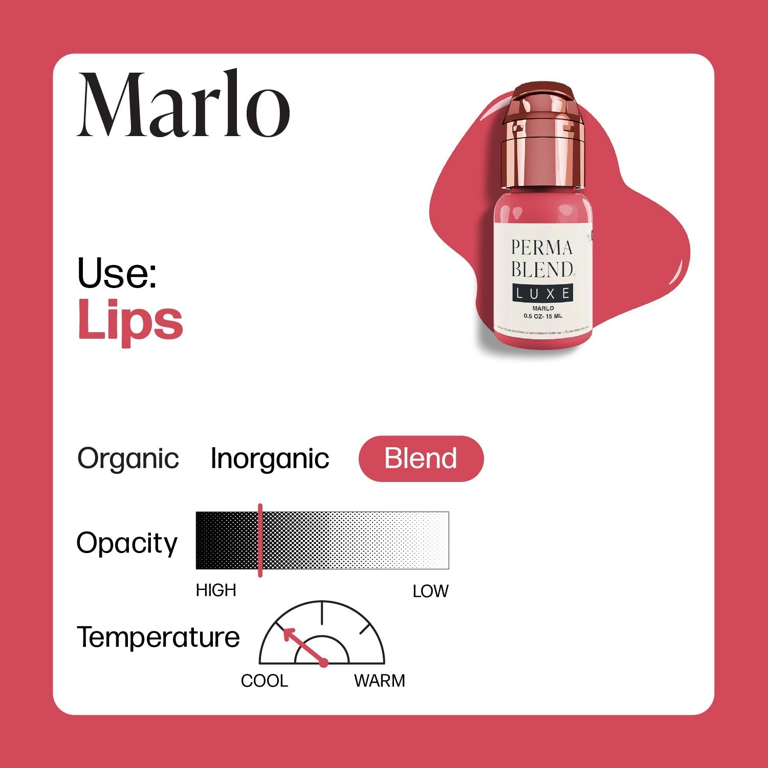 Perma Blend Luxe PMU Ink - Marlo 15ml - The Perma