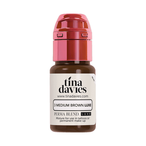 Perma Blend Luxe PMU Ink - Medium Brown LUXE 15ml - The Perma