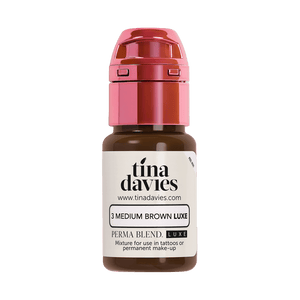 Perma Blend Luxe PMU Ink - Medium Brown LUXE 15ml - The Perma