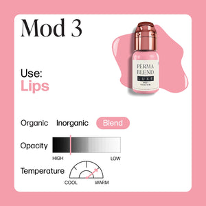 Perma Blend Luxe PMU Ink - Mod 3 15ml - The Perma