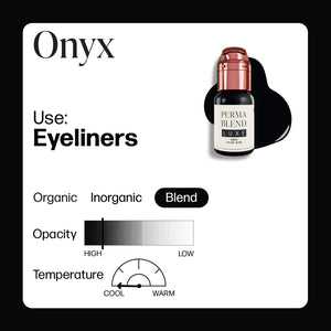 Perma Blend Luxe PMU Ink - Onyx 15ml - The Perma