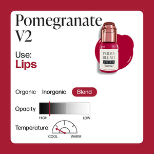 Perma Blend Luxe PMU Ink - Pomegranate v2 15ml - The Perma
