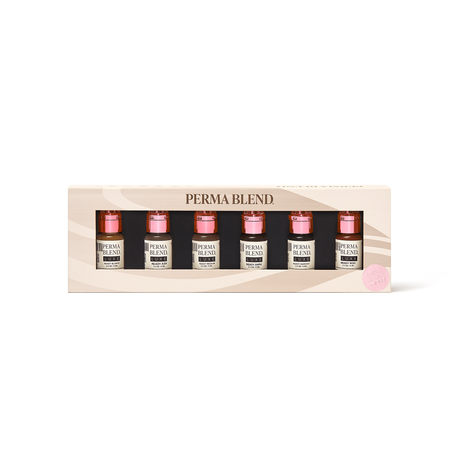 Perma Blend Luxe PMU Ink - Ready Set, Go Pre - Modified Set 6x15ml - The Perma