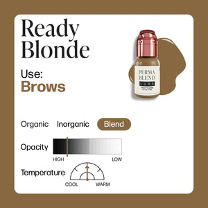 Perma Blend Luxe PMU Ink - Ready Set, Go Pre - Modified Set - Ready Blonde 15ml - The Perma