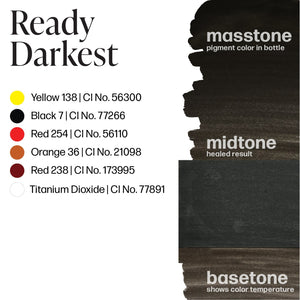 Perma Blend Luxe PMU Ink - Ready Set, Go Pre - Modified Set - Ready Darkest 15ml - The Perma