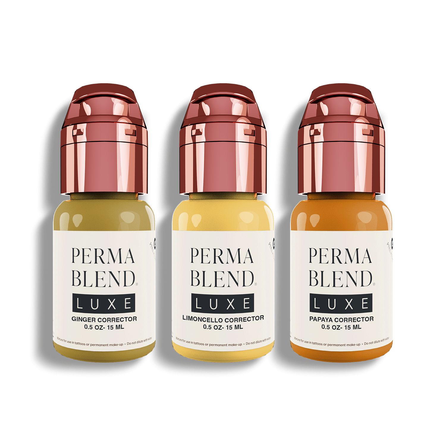 Perma Blend Luxe PMU Ink - Rescue Mini Set 3x15ml - The Perma