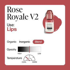 Perma Blend Luxe PMU Ink - Rose Royale v2 15ml - The Perma